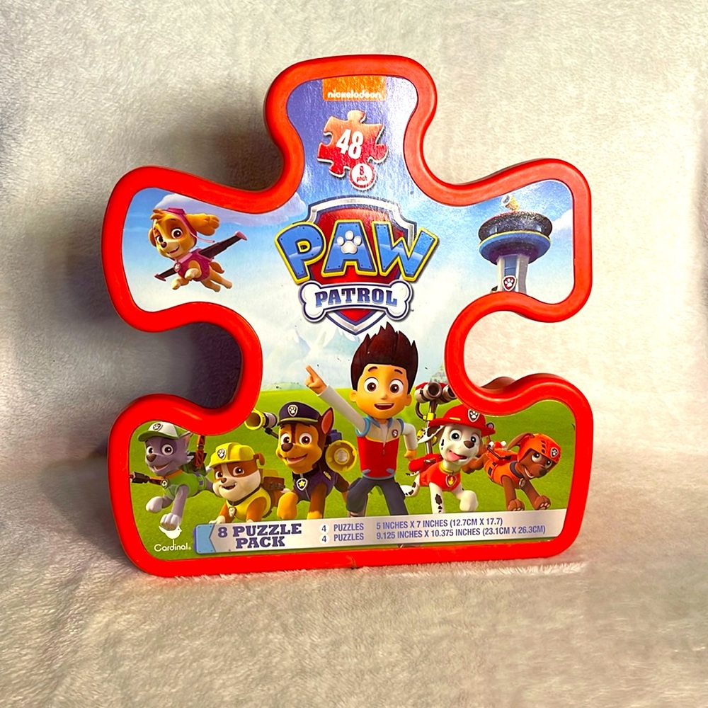 Paw Patrol puzzles-8pk